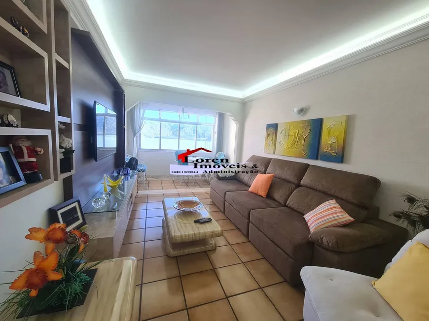 Foto 1 de Apartamento com 3 Quartos para alugar, 120m² em Itararé, São Vicente