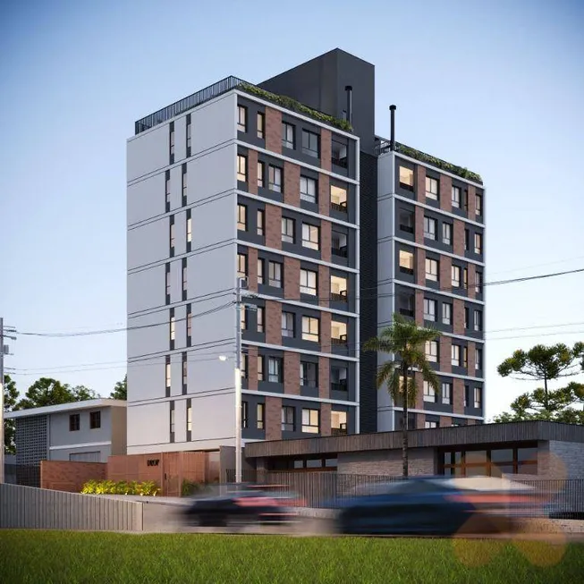 Foto 1 de Apartamento com 2 Quartos à venda, 53m² em Alto, Curitiba