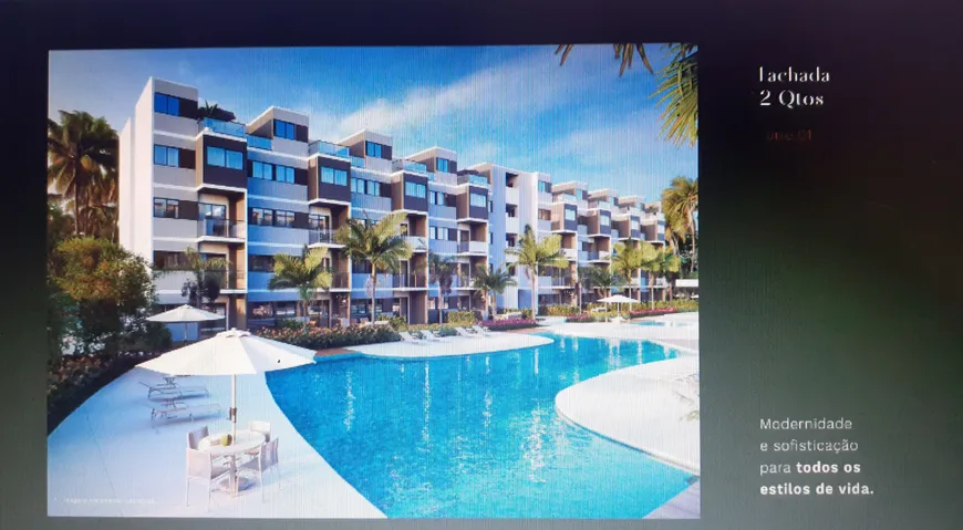 Foto 1 de Apartamento com 2 Quartos à venda, 45m² em Praia dos Carneiros, Tamandare