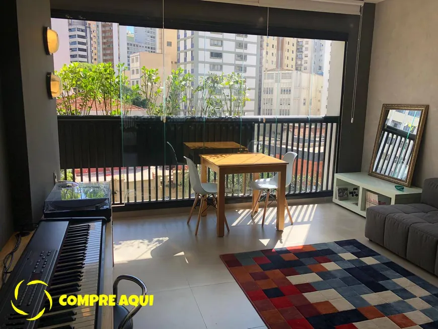 Foto 1 de Apartamento com 1 Quarto à venda, 33m² em Santa Cecília, São Paulo