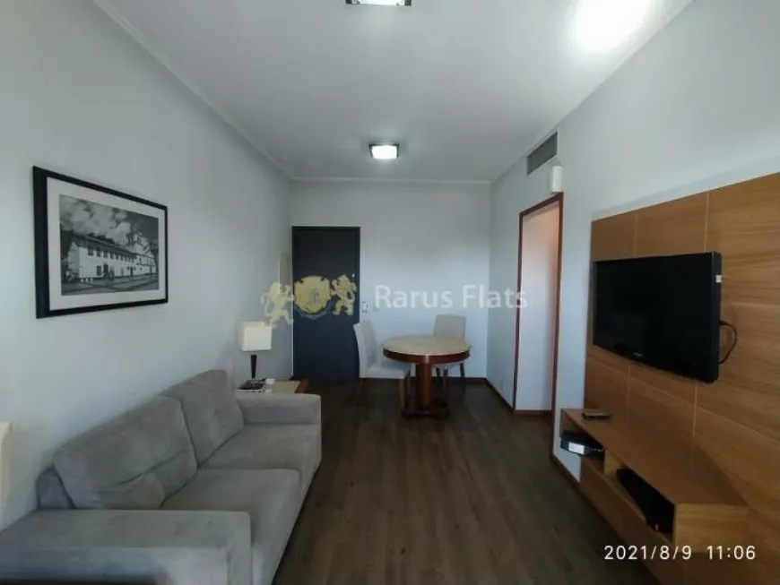 Foto 1 de Flat com 1 Quarto para alugar, 40m² em Consolação, São Paulo