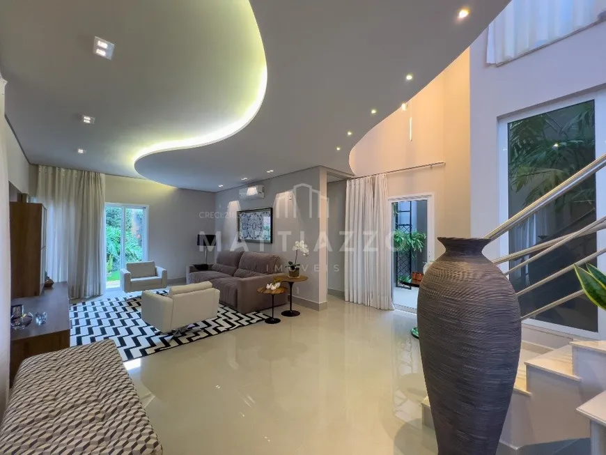 Foto 1 de Casa de Condomínio com 3 Quartos à venda, 285m² em Parque Residencial Roland, Limeira