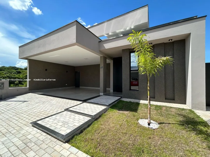 Foto 1 de Casa de Condomínio com 3 Quartos à venda, 300m² em Residencial Portinari II, Álvares Machado