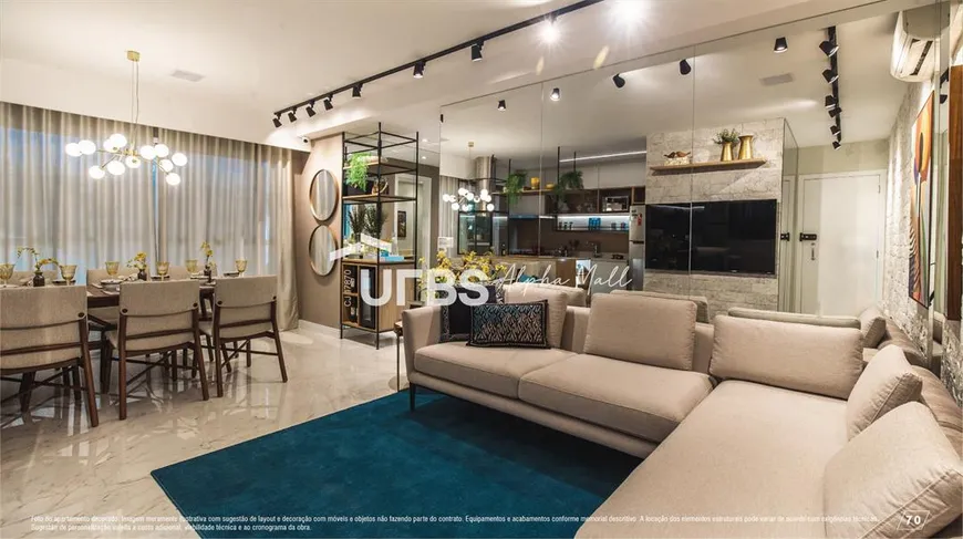 Foto 1 de Apartamento com 3 Quartos à venda, 78m² em Setor Pedro Ludovico, Goiânia