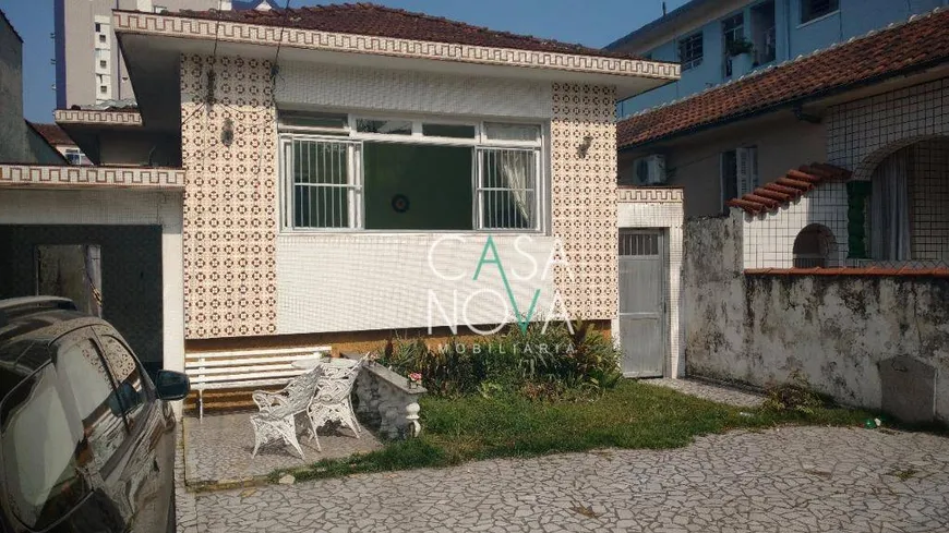 Foto 1 de Casa com 3 Quartos à venda, 200m² em Marapé, Santos