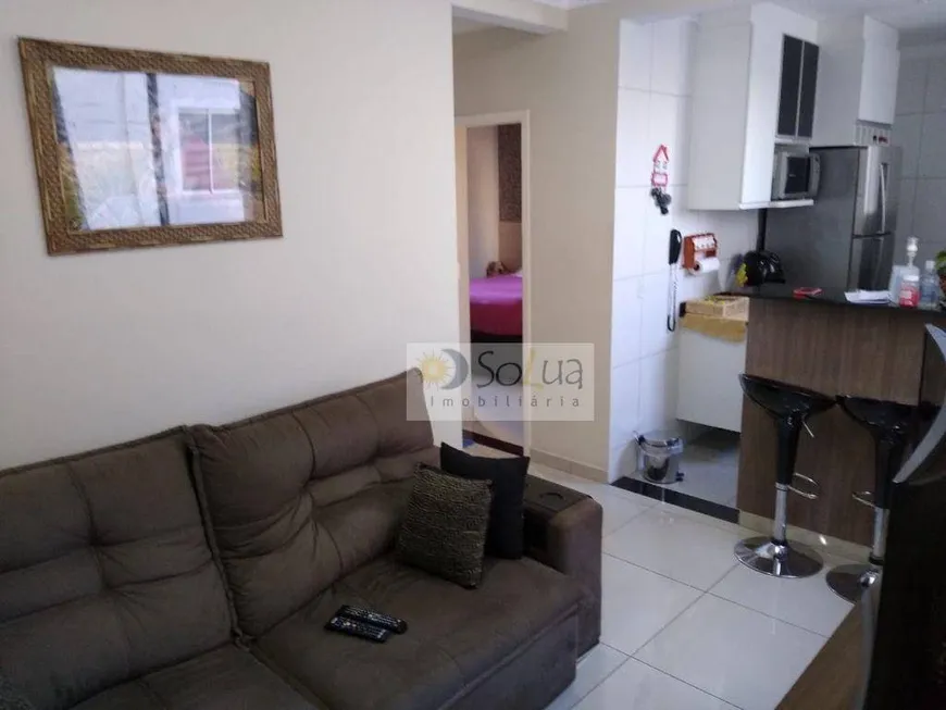 Foto 1 de Apartamento com 2 Quartos à venda, 46m² em Parque Gabriel, Hortolândia