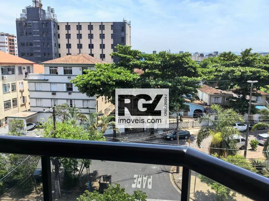 Foto 1 de Apartamento com 2 Quartos à venda, 77m² em Encruzilhada, Santos