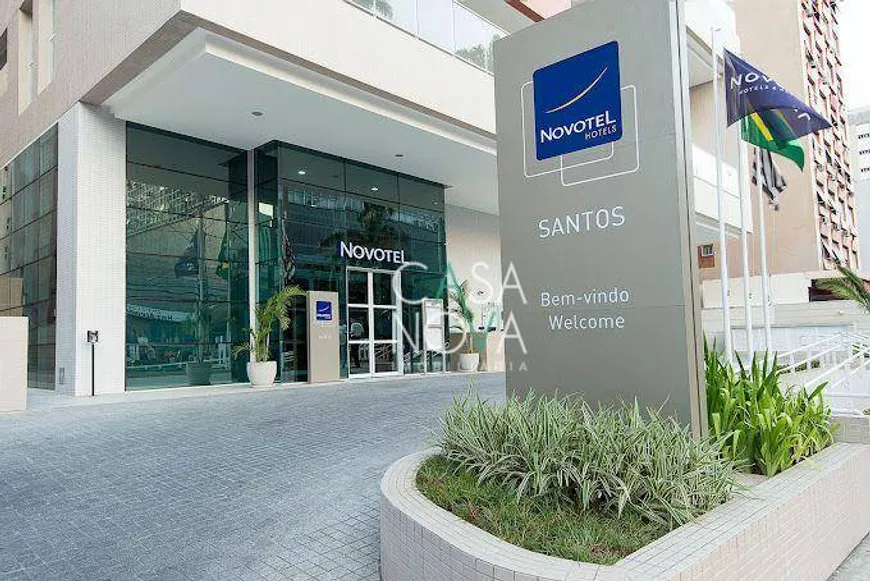 Foto 1 de Flat com 1 Quarto à venda, 29m² em Gonzaga, Santos