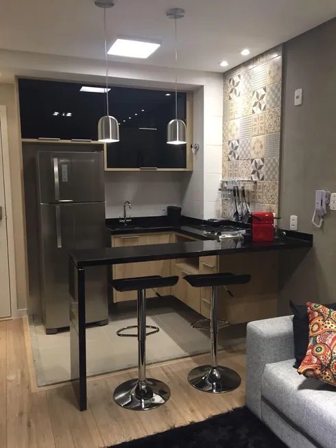 Foto 1 de Flat com 1 Quarto para alugar, 38m² em Chácara Santo Antônio, São Paulo