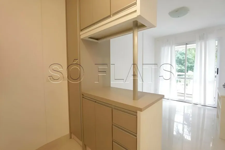 Foto 1 de Apartamento com 1 Quarto para alugar, 33m² em Morumbi, São Paulo