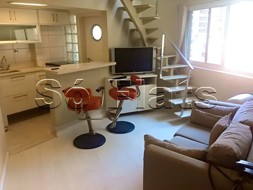 Foto 1 de Apartamento com 1 Quarto à venda, 46m² em Vila Nova Conceição, São Paulo