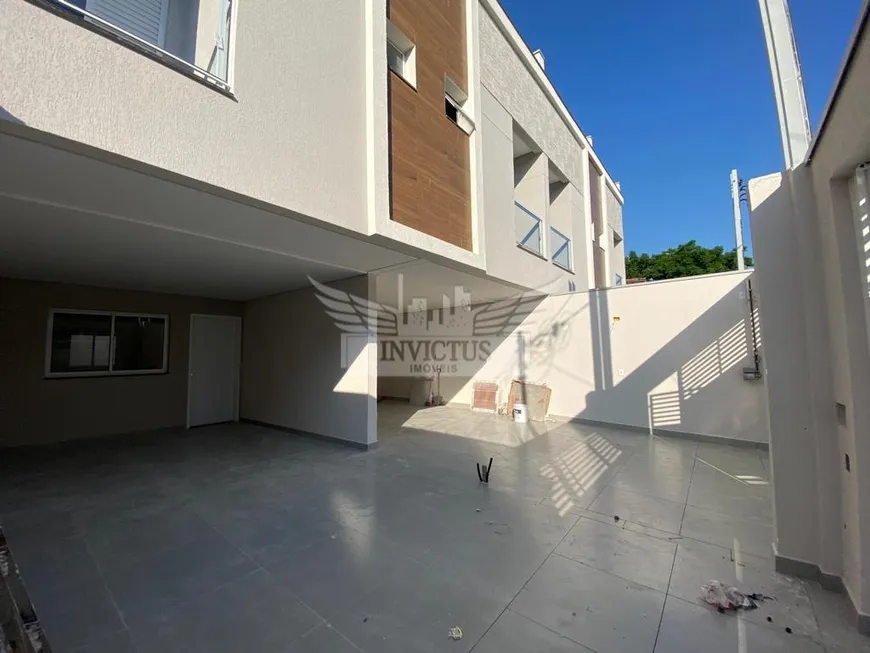 Foto 1 de Sobrado com 3 Quartos à venda, 122m² em Vila Homero Thon, Santo André