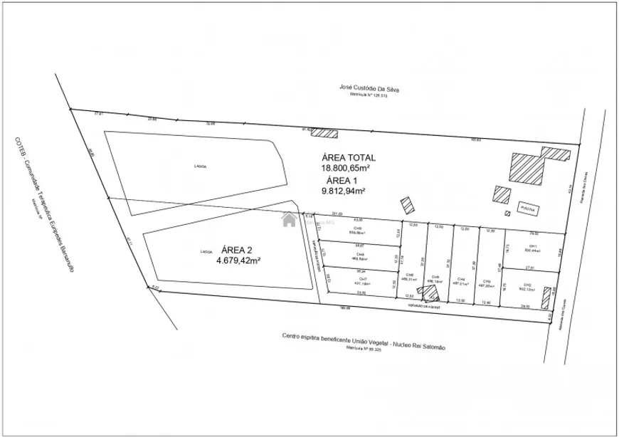 Foto 1 de Lote/Terreno à venda, 450m² em Estancia Do Sereno Ptb, Betim