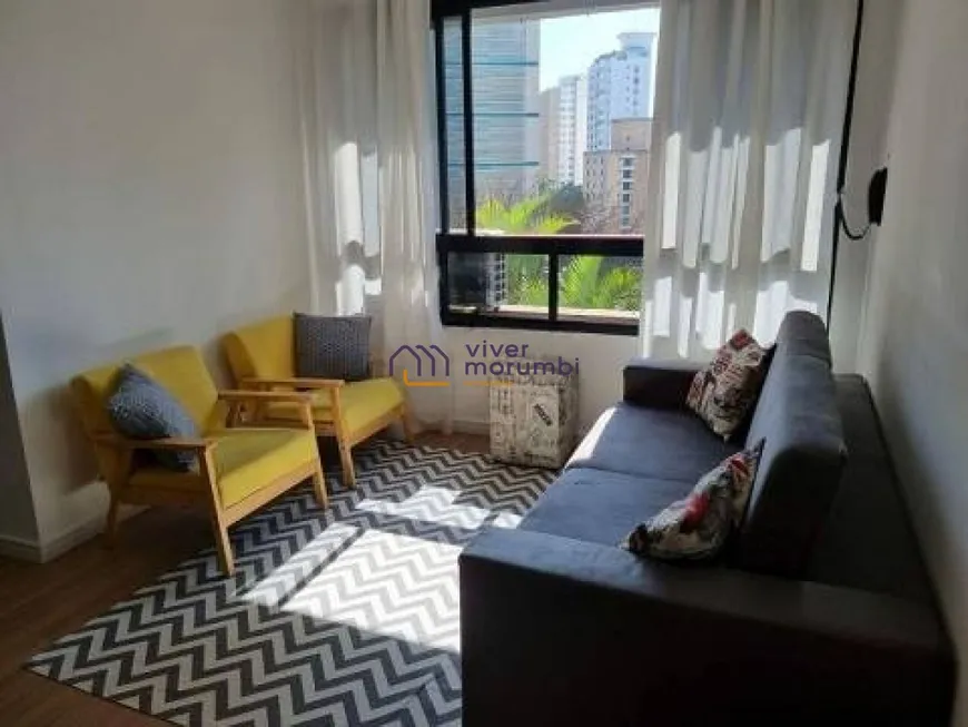 Foto 1 de Apartamento com 1 Quarto à venda, 48m² em Vila Andrade, São Paulo