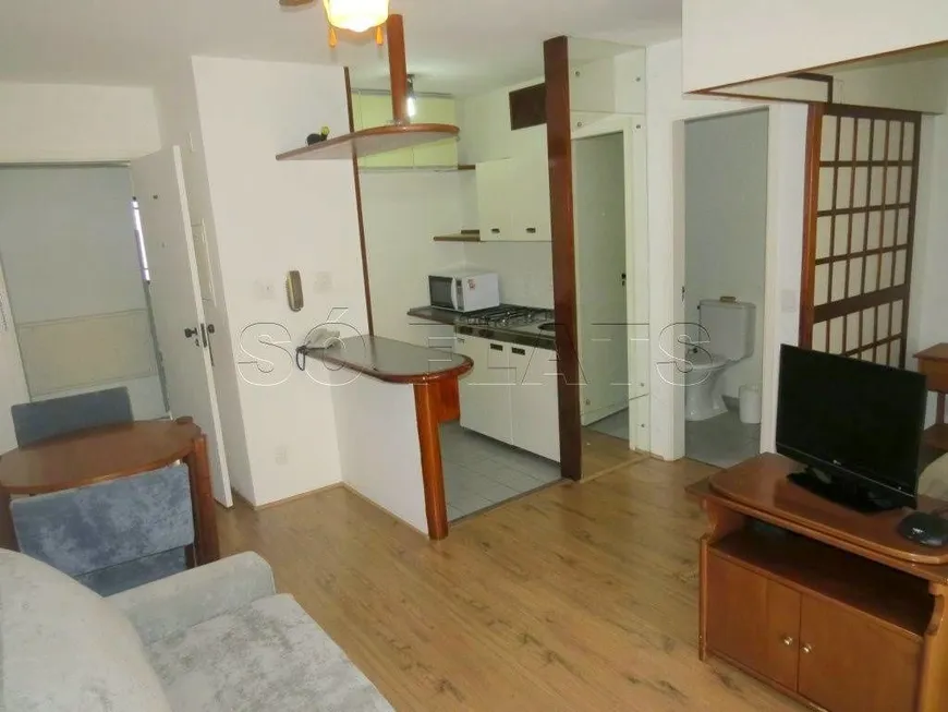 Foto 1 de Flat com 1 Quarto à venda, 30m² em Moema, São Paulo