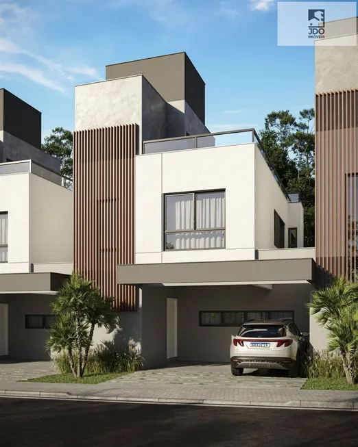 Foto 1 de Casa de Condomínio com 3 Quartos à venda, 198m² em Campo Comprido, Curitiba