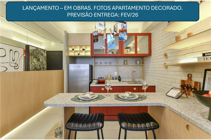 Foto 1 de Apartamento com 2 Quartos à venda, 36m² em Campo Belo, São Paulo