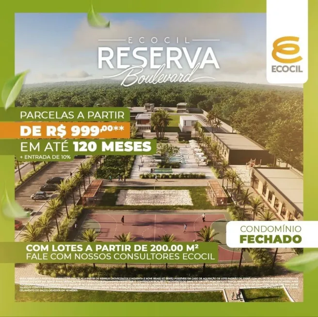 Foto 1 de Lote/Terreno à venda, 200m² em Cajupiranga, Parnamirim