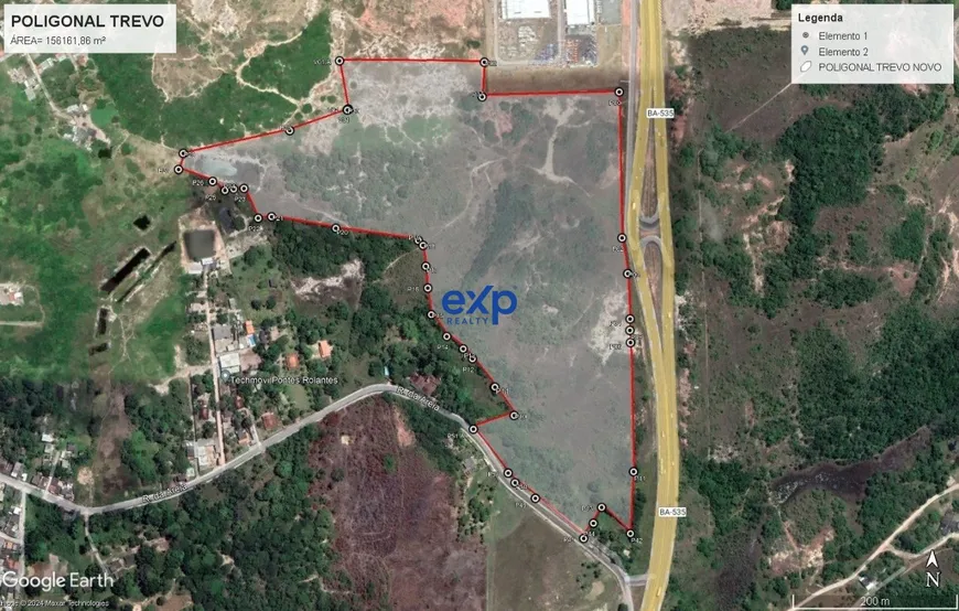 Foto 1 de Lote/Terreno para venda ou aluguel, 156000m² em Parafuso, Camaçari