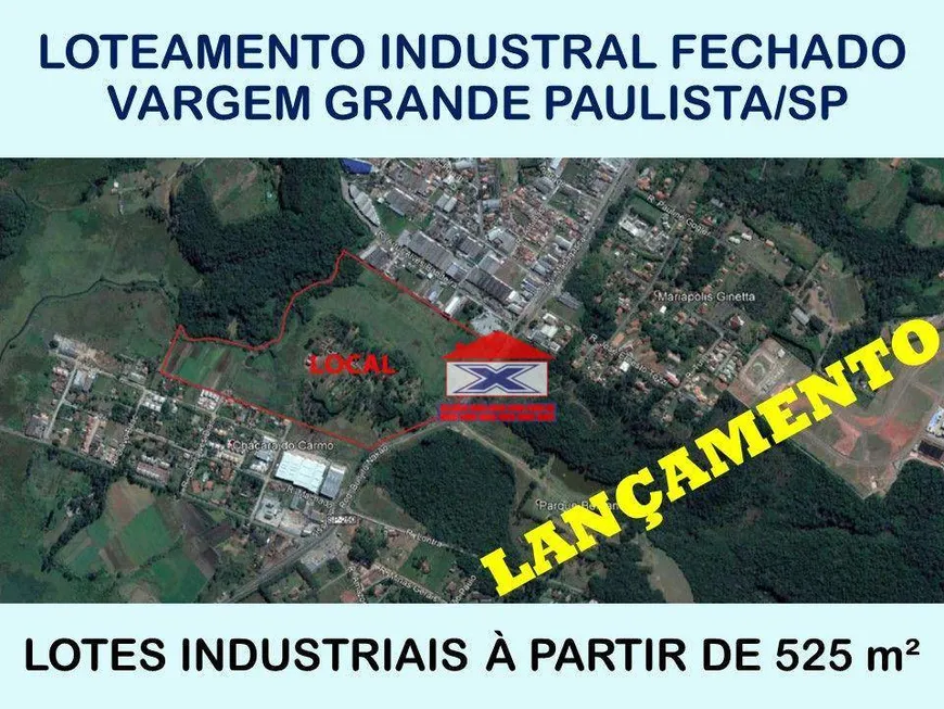 Foto 1 de Lote/Terreno à venda, 525m² em Fazenda Belbancy, Vargem Grande Paulista