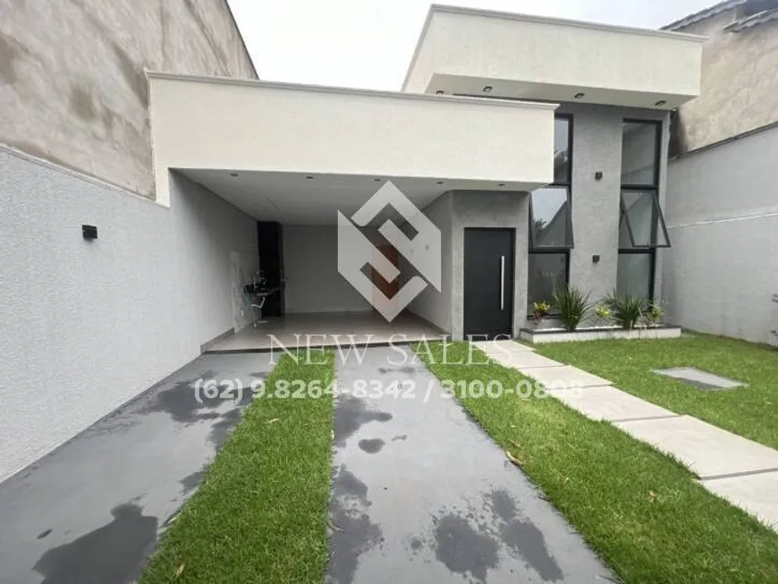 Foto 1 de Casa com 3 Quartos à venda, 117m² em Carolina Parque, Goiânia