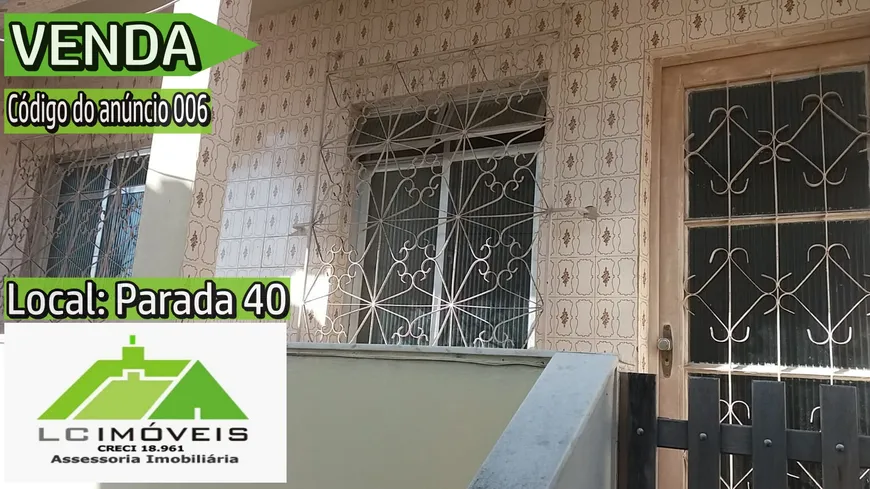 Foto 1 de Sobrado com 2 Quartos à venda, 99999m² em Parada 40, São Gonçalo