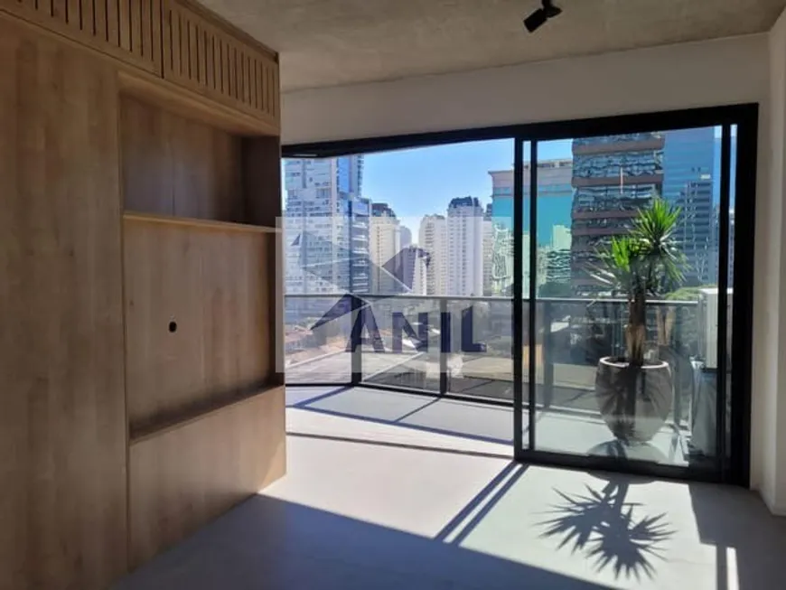 Foto 1 de Apartamento com 1 Quarto para venda ou aluguel, 45m² em Vila Olímpia, São Paulo