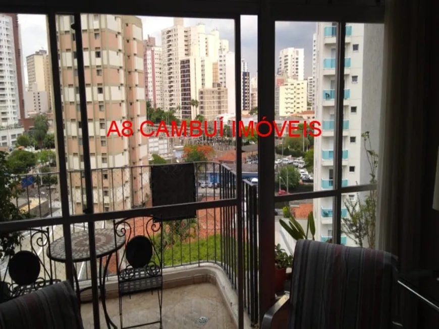 Foto 1 de Apartamento com 3 Quartos à venda, 142m² em Cambuí, Campinas