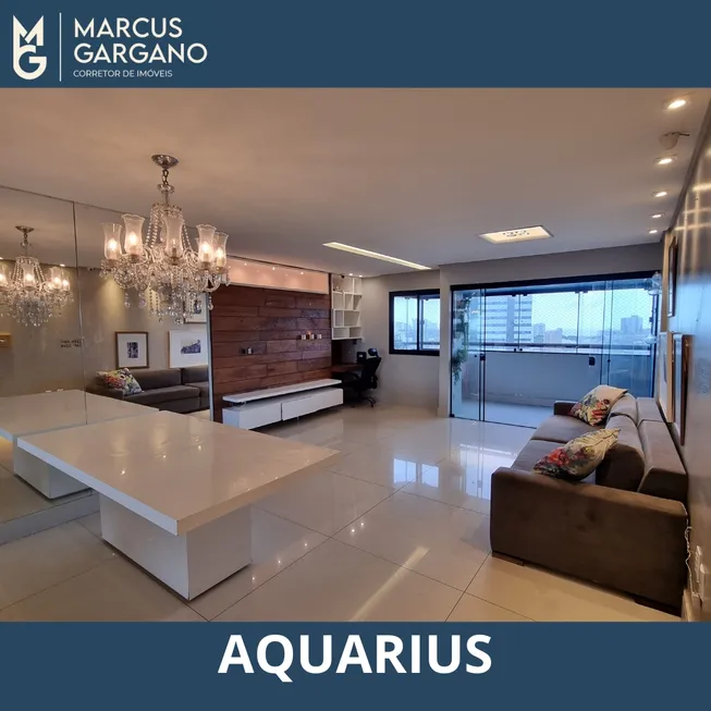 Foto 1 de Apartamento com 4 Quartos à venda, 120m² em Loteamento Aquarius, Salvador