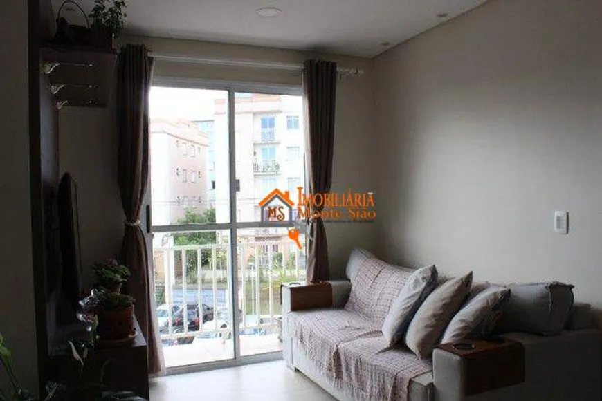 Foto 1 de Apartamento com 2 Quartos à venda, 49m² em Jardim Guilhermino, Guarulhos