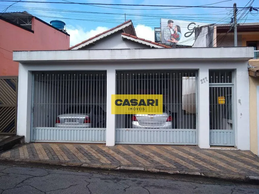 Foto 1 de Casa com 2 Quartos à venda, 187m² em Vila Euclides, São Bernardo do Campo
