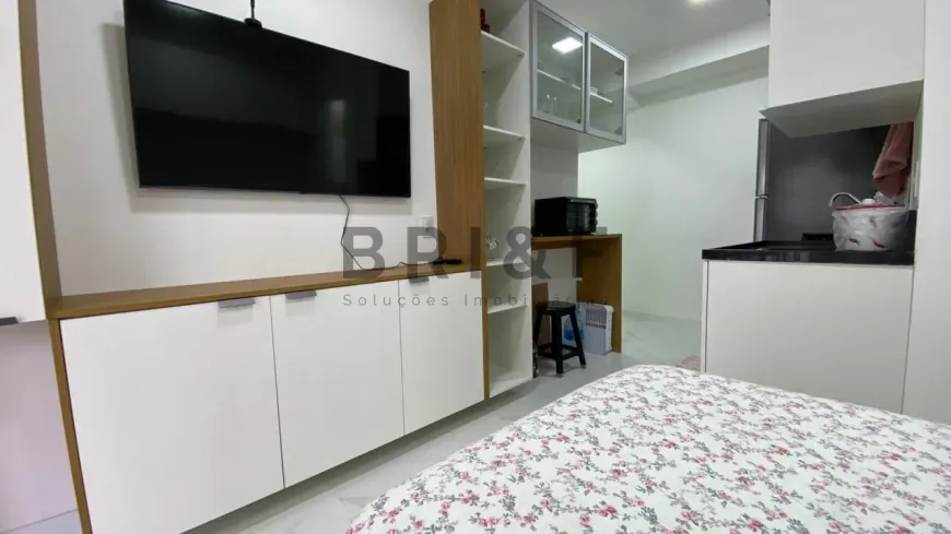 Foto 1 de Apartamento com 1 Quarto para venda ou aluguel, 28m² em Brooklin, São Paulo