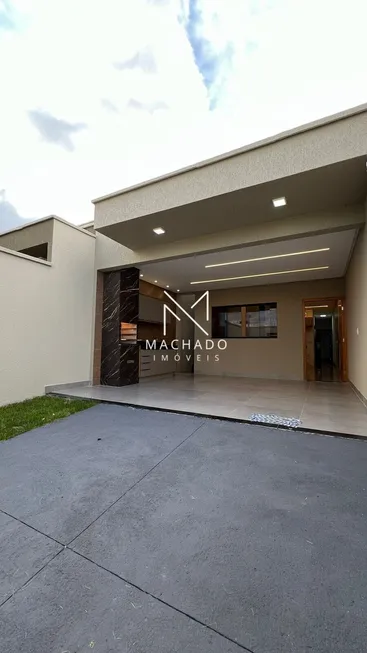 Foto 1 de Casa com 3 Quartos à venda, 102m² em Residencial Recreio Panorama, Goiânia