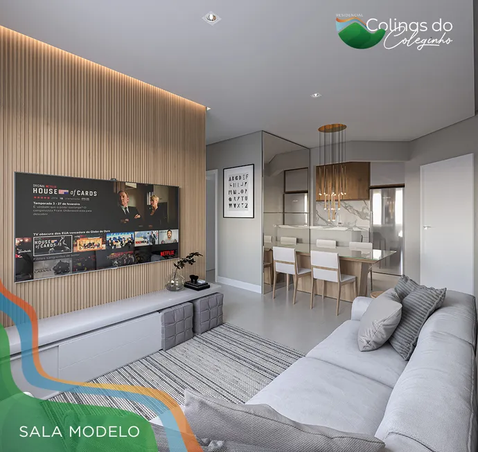 Foto 1 de Apartamento com 2 Quartos à venda, 50m² em Jardim Colonia, Jacareí