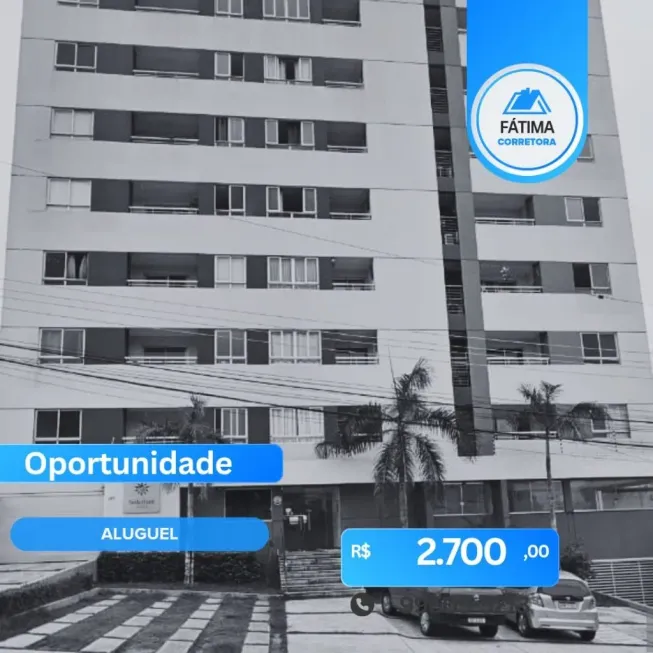 Foto 1 de Apartamento com 2 Quartos para alugar, 84m² em Compensa, Manaus