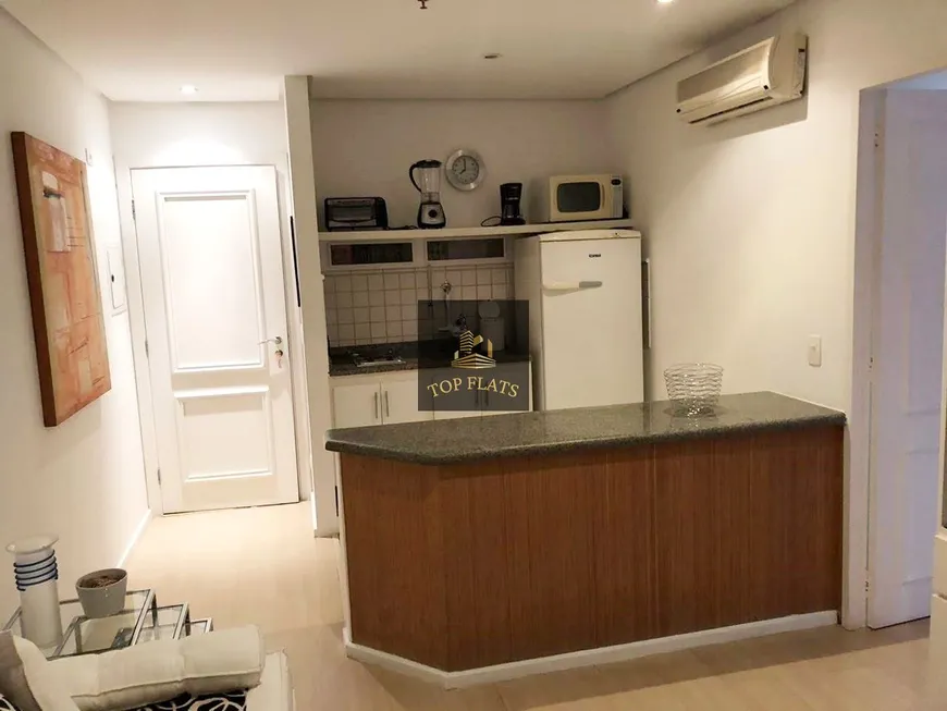 Foto 1 de Flat com 1 Quarto para alugar, 42m² em Itaim Bibi, São Paulo