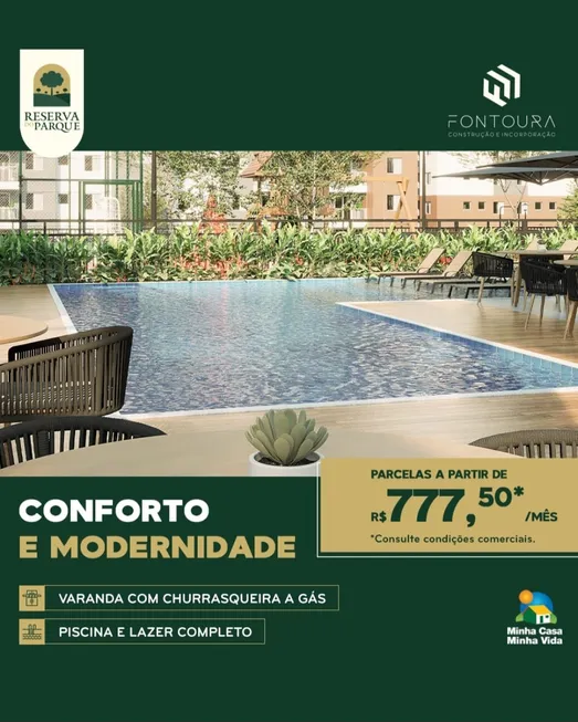 Foto 1 de Apartamento com 2 Quartos à venda, 51m² em Jardim Novo Ângulo, Hortolândia