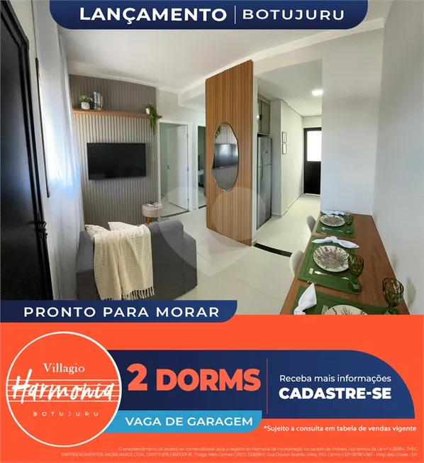 Foto 1 de Apartamento com 2 Quartos à venda, 42m² em Vila São Paulo, Mogi das Cruzes