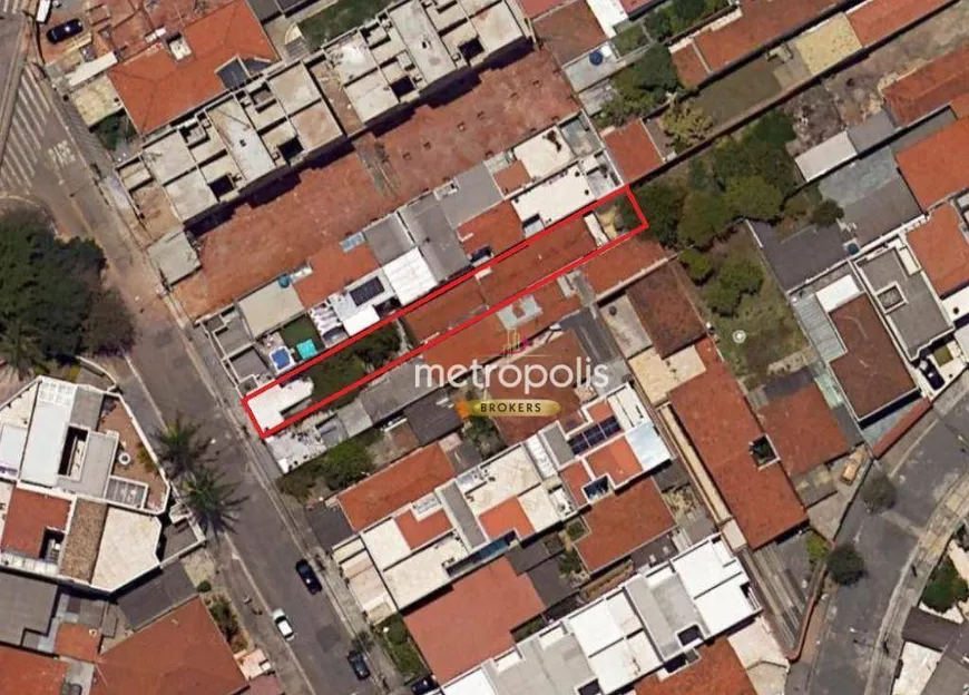 Foto 1 de Lote/Terreno à venda, 250m² em Campestre, Santo André