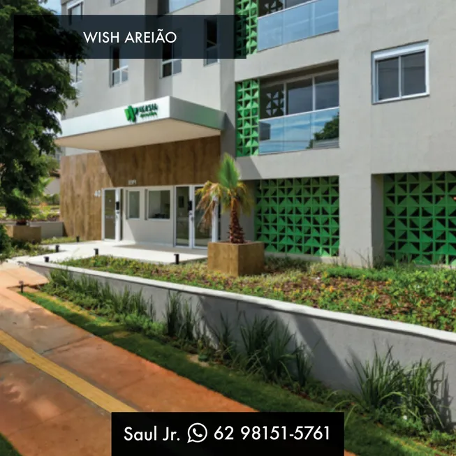 Foto 1 de Apartamento com 3 Quartos à venda, 76m² em Setor Pedro Ludovico, Goiânia