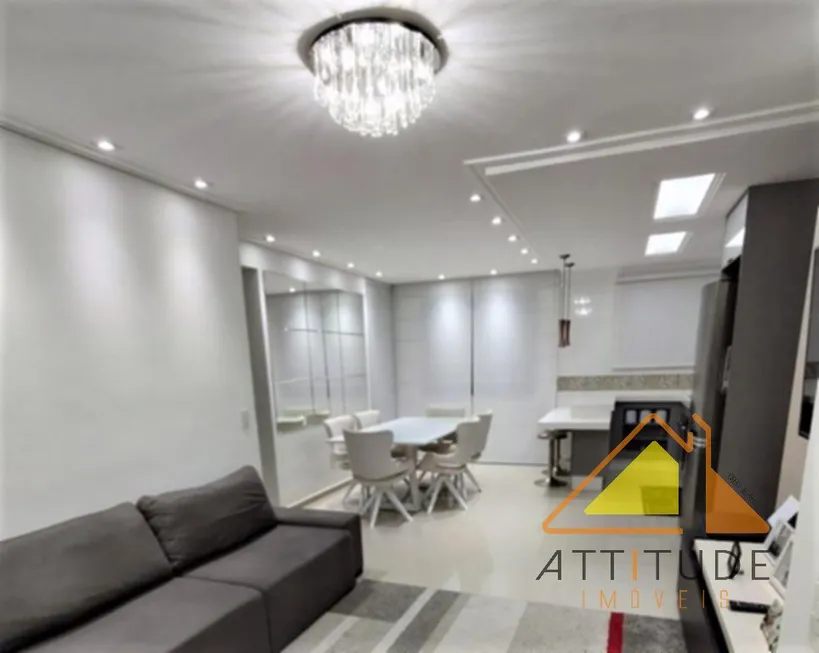 Foto 1 de Apartamento com 3 Quartos à venda, 84m² em Vila Euclides, São Bernardo do Campo