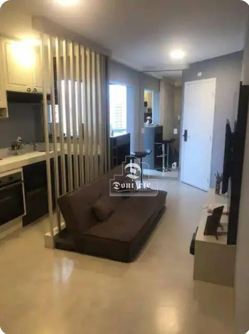 Foto 1 de Apartamento com 1 Quarto à venda, 41m² em Vila Valparaiso, Santo André