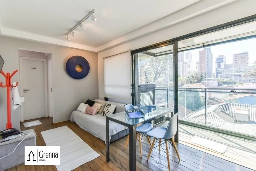 Foto 1 de Apartamento com 1 Quarto à venda, 38m² em Vila Madalena, São Paulo