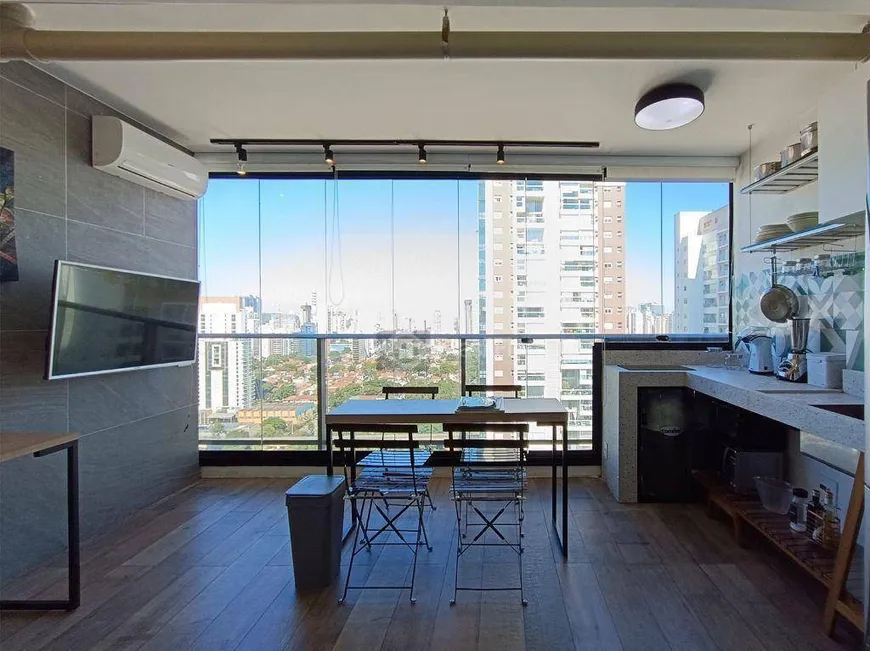 Foto 1 de Flat com 2 Quartos para venda ou aluguel, 42m² em Brooklin, São Paulo