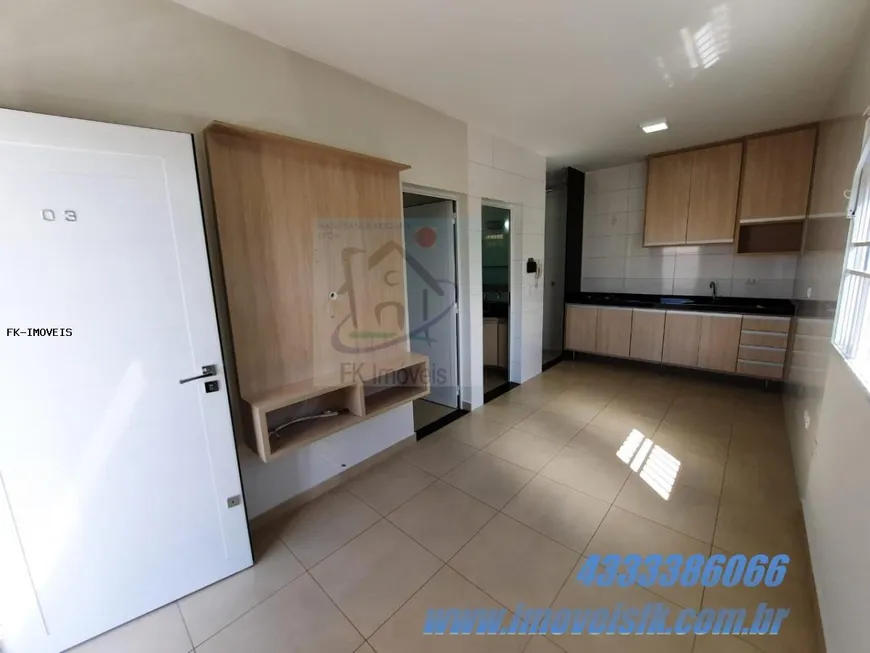 Foto 1 de Apartamento com 1 Quarto para alugar, 40m² em Parque Residencial Joaquim Toledo Piza, Londrina