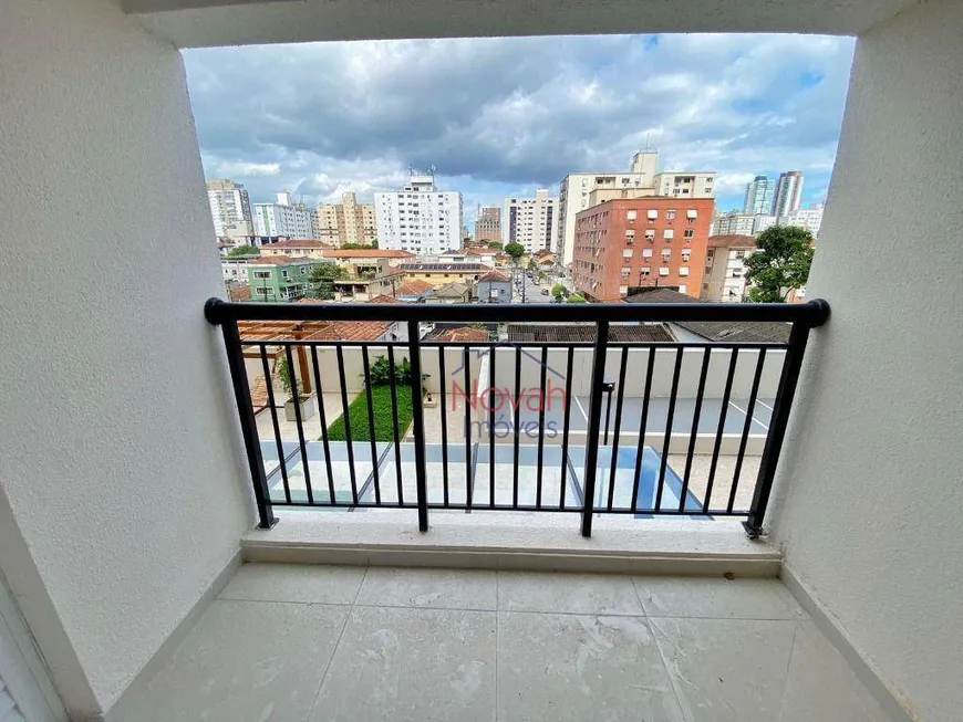 Foto 1 de Apartamento com 2 Quartos à venda, 62m² em Marapé, Santos