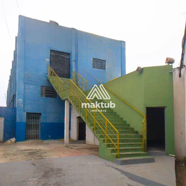 Foto 1 de Galpão/Depósito/Armazém para alugar, 600m² em Vila Lucinda, Santo André