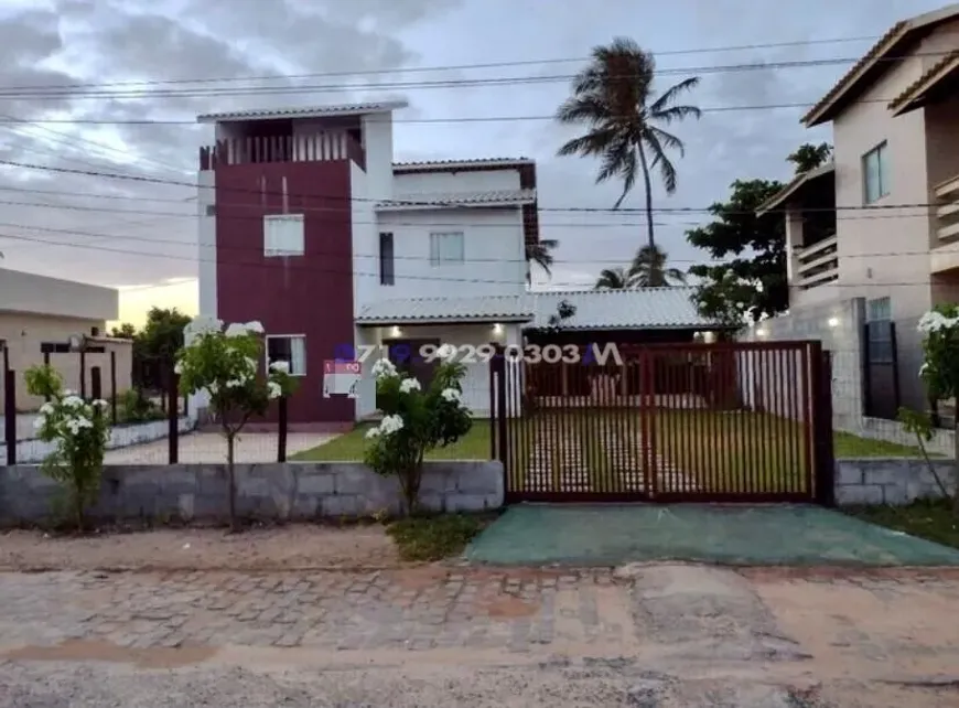 Foto 1 de Casa de Condomínio com 6 Quartos à venda, 220m² em Barra do Jacuípe, Camaçari