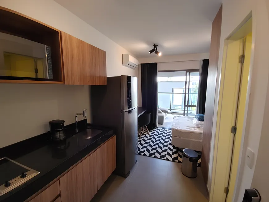 Foto 1 de Apartamento com 1 Quarto à venda, 30m² em Brooklin, São Paulo