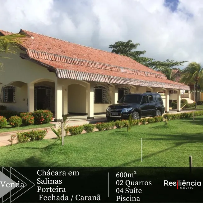 Foto 1 de Fazenda/Sítio com 6 Quartos à venda, 600m² em Centro, Salinópolis